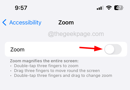 iPhone -Bildschirmfarbe negativ [Fix]